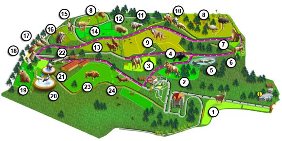 Animaliako mapa interaktiboa